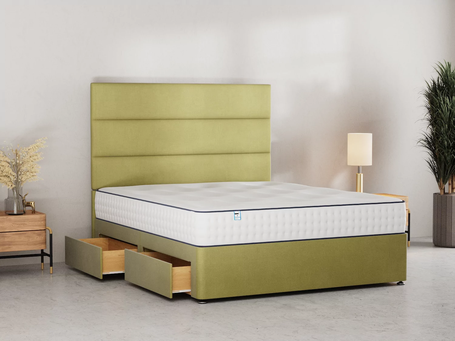 Dreyton Spring Series 3000 Memory Foam Divan Bed