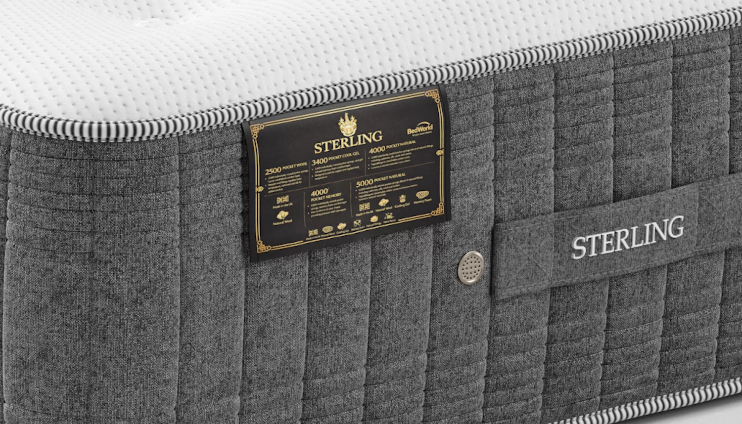 Sterling Pocket Series 4000 Memory Foam Mattress - Image 2