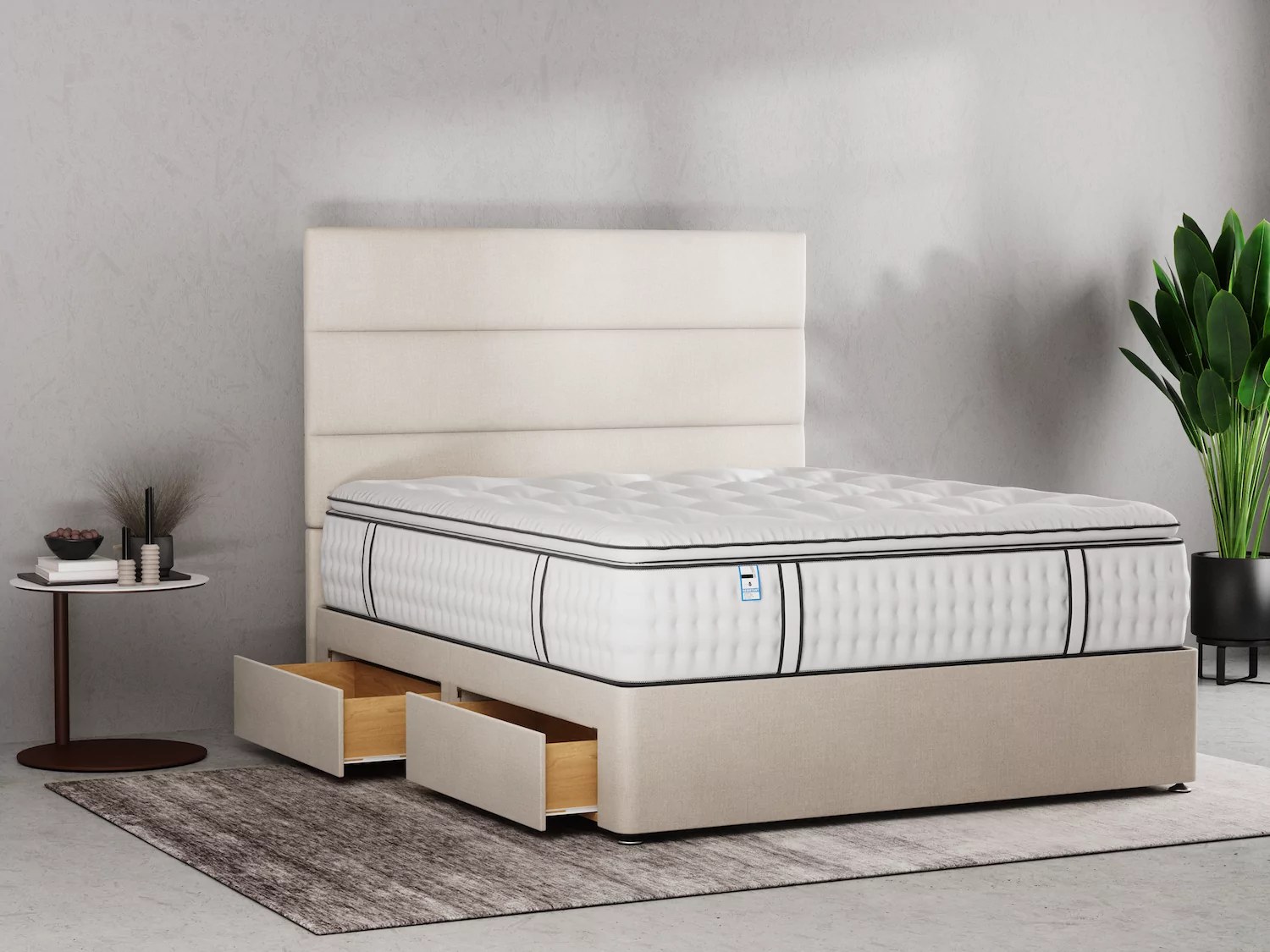 Joseph Sultan Spring 3000 Pillow Top Divan Bed