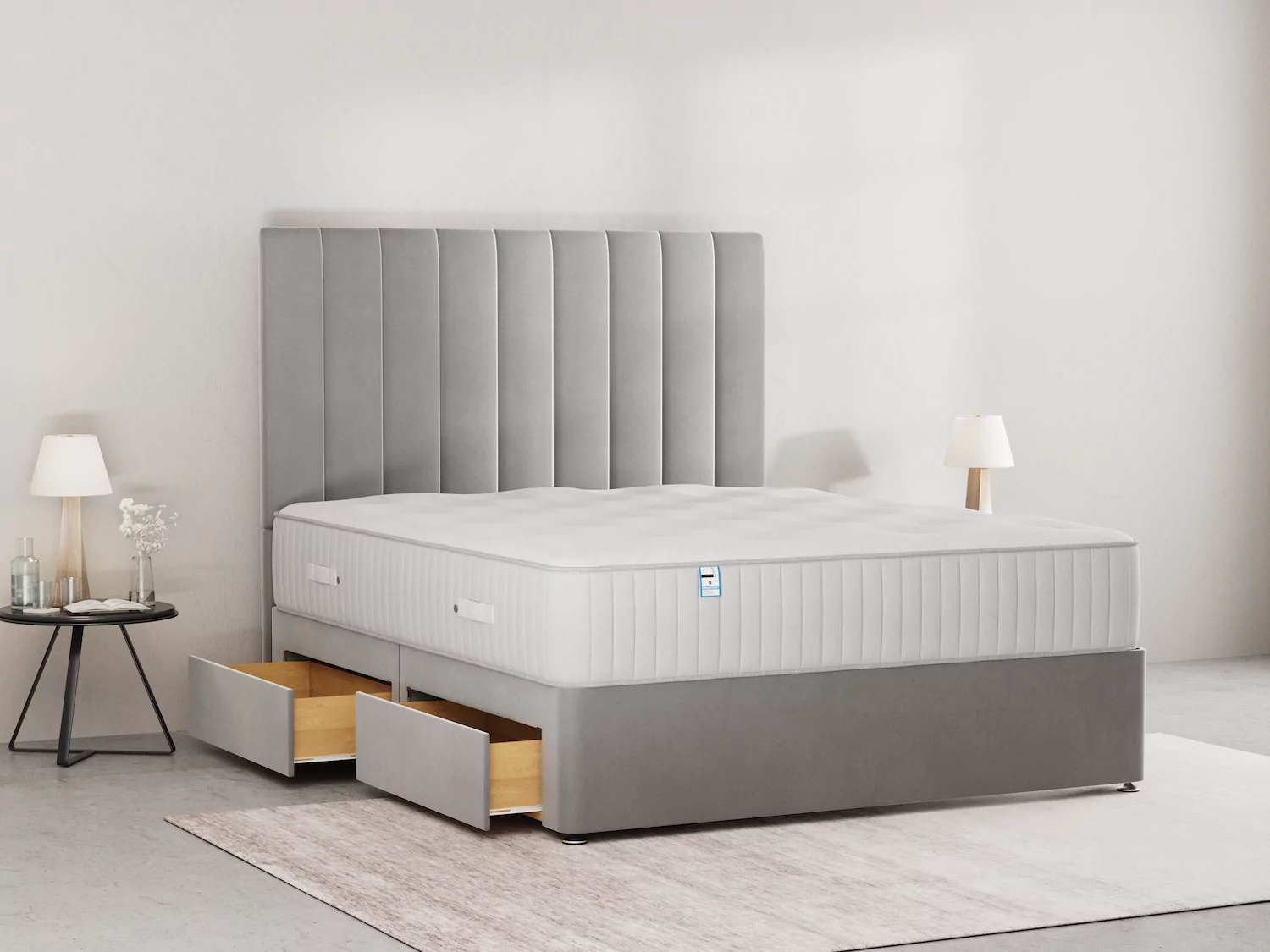 Buckingham Pocket Series 1000 Memory Divan Bed