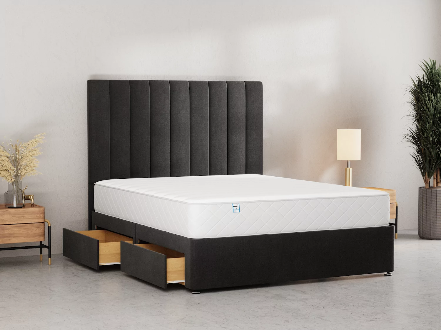 Memory Touch Memory Foam Divan Bed