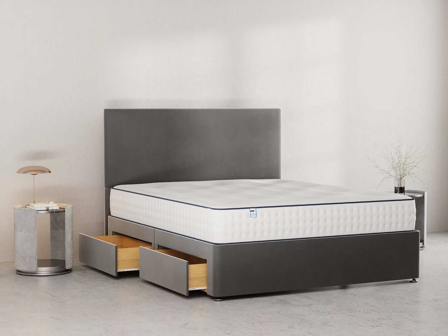 Royal Memory Foam Divan Bed