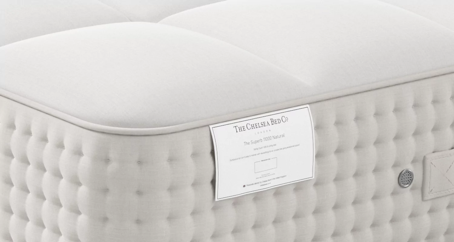 Chelsea Co Superb 11,000 Natural Pocket Mattress - Image 2