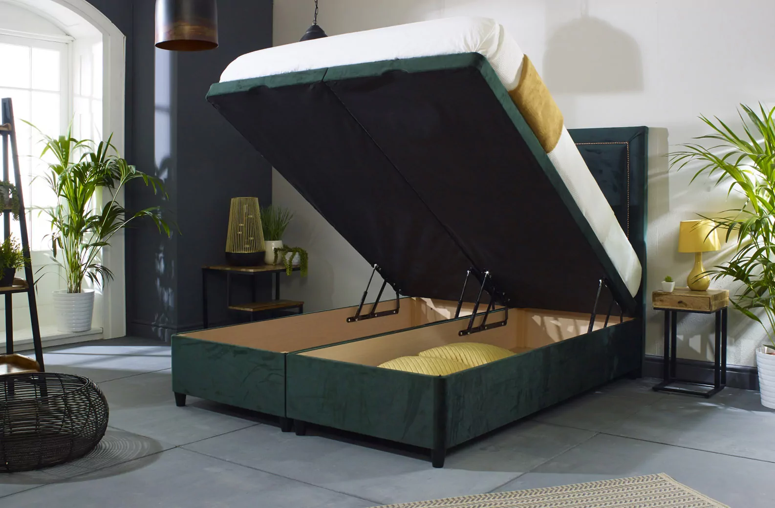 Grace Floating Ottoman Bed Frame - Image 3