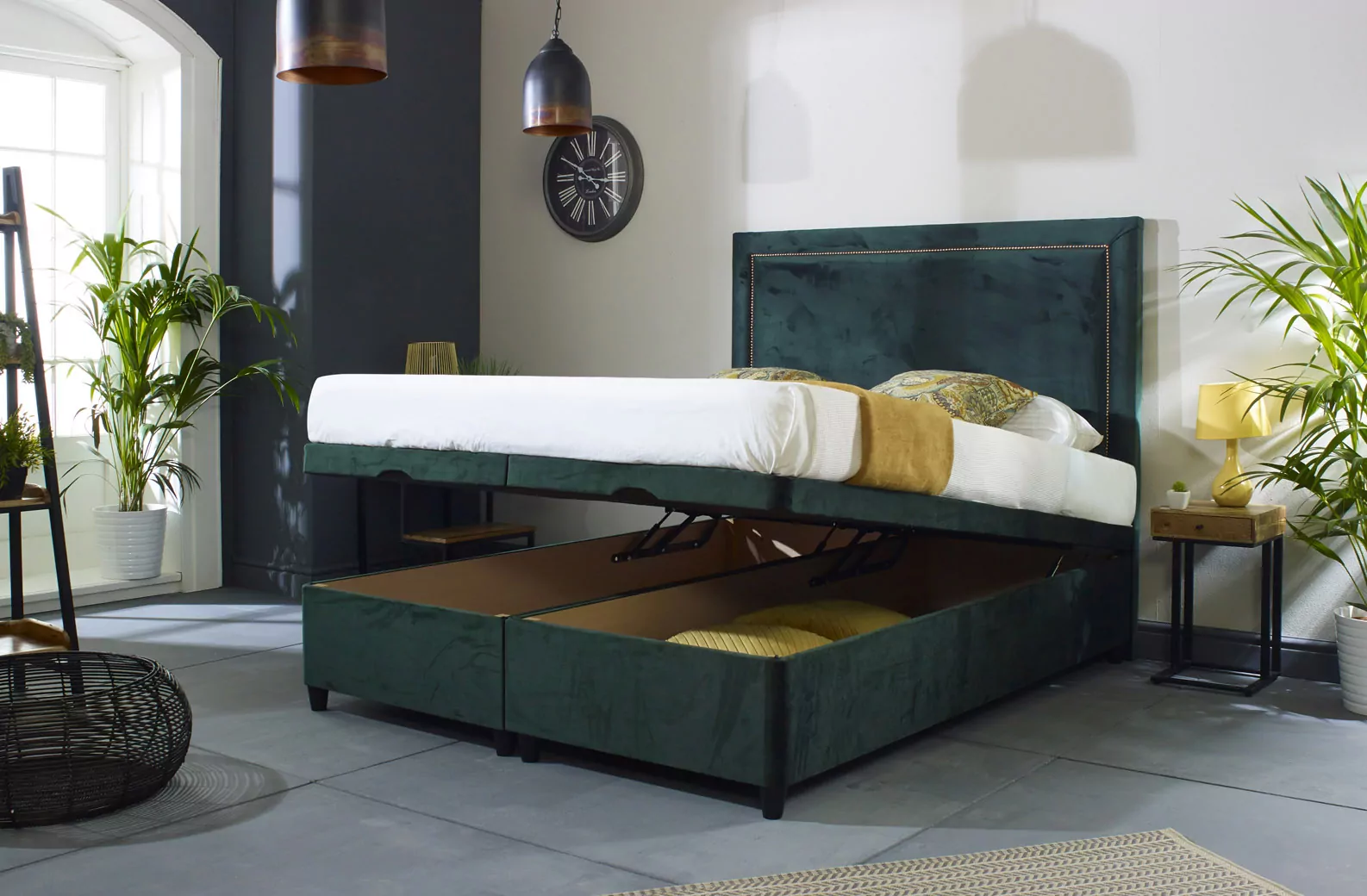 Grace Floating Ottoman Bed Frame