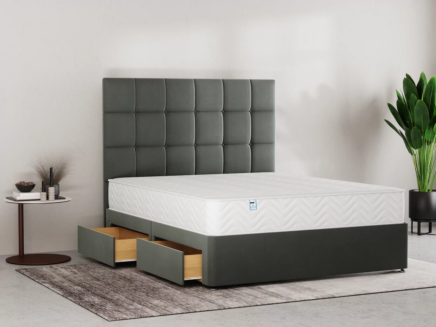 Luxury Memory Foam Divan Bed