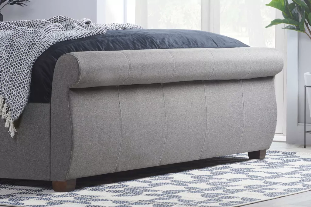 Birlea Lancaster Grey Bed Frame - Image 3