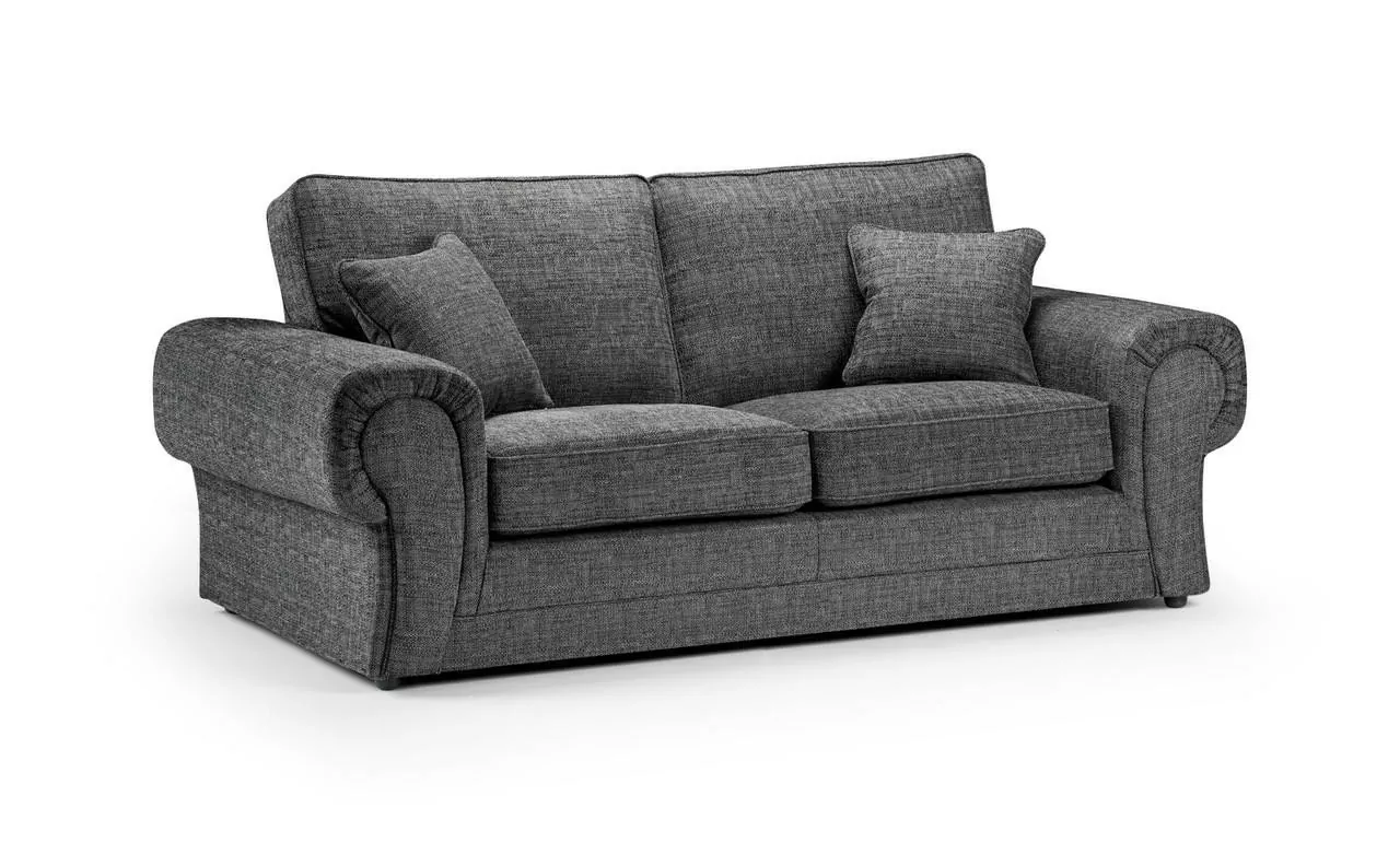 Wilcot Grey 3 Seater Sofa
