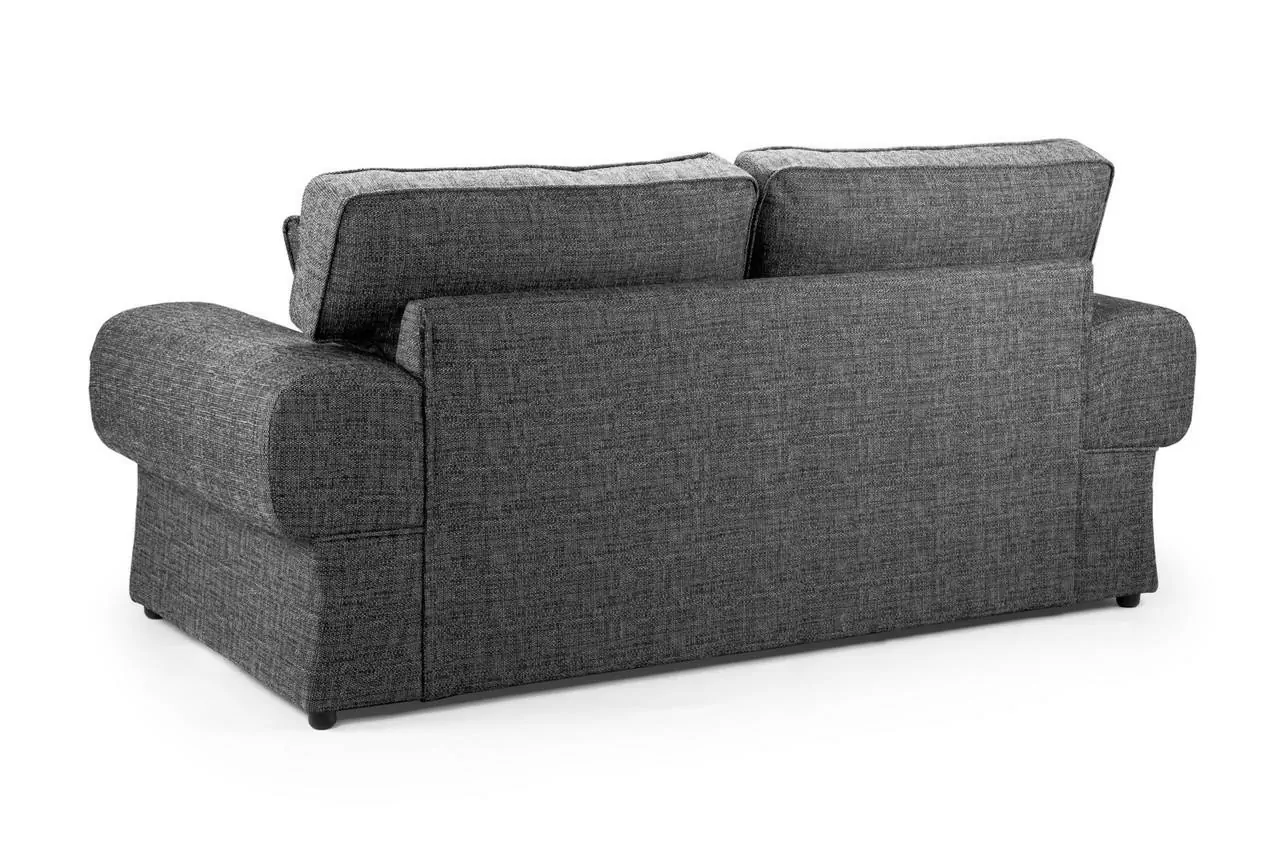Wilcot Grey 3 Seater Sofa - Image 2