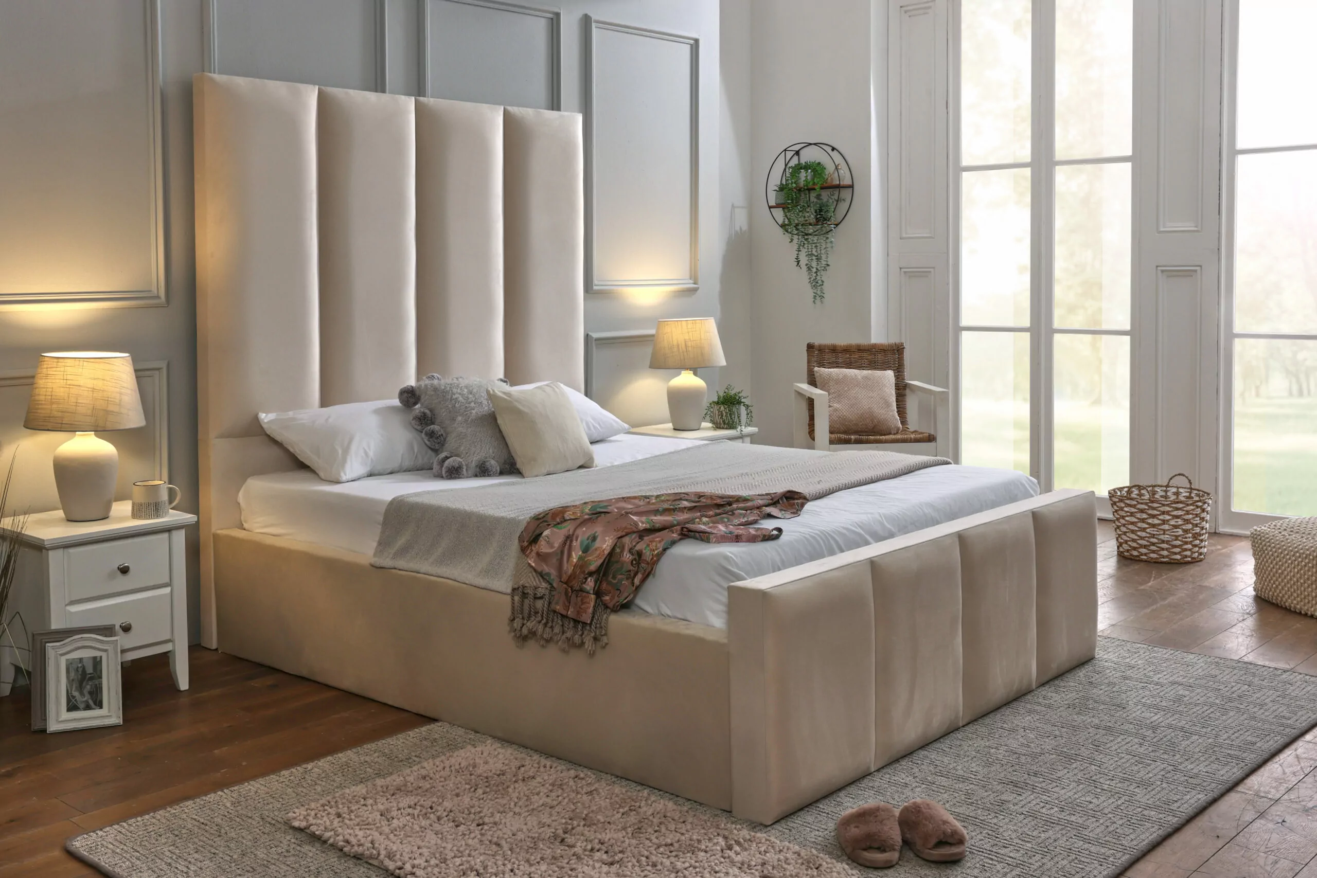 Olivia Custom Height Ottoman Storage Bed - Image 2