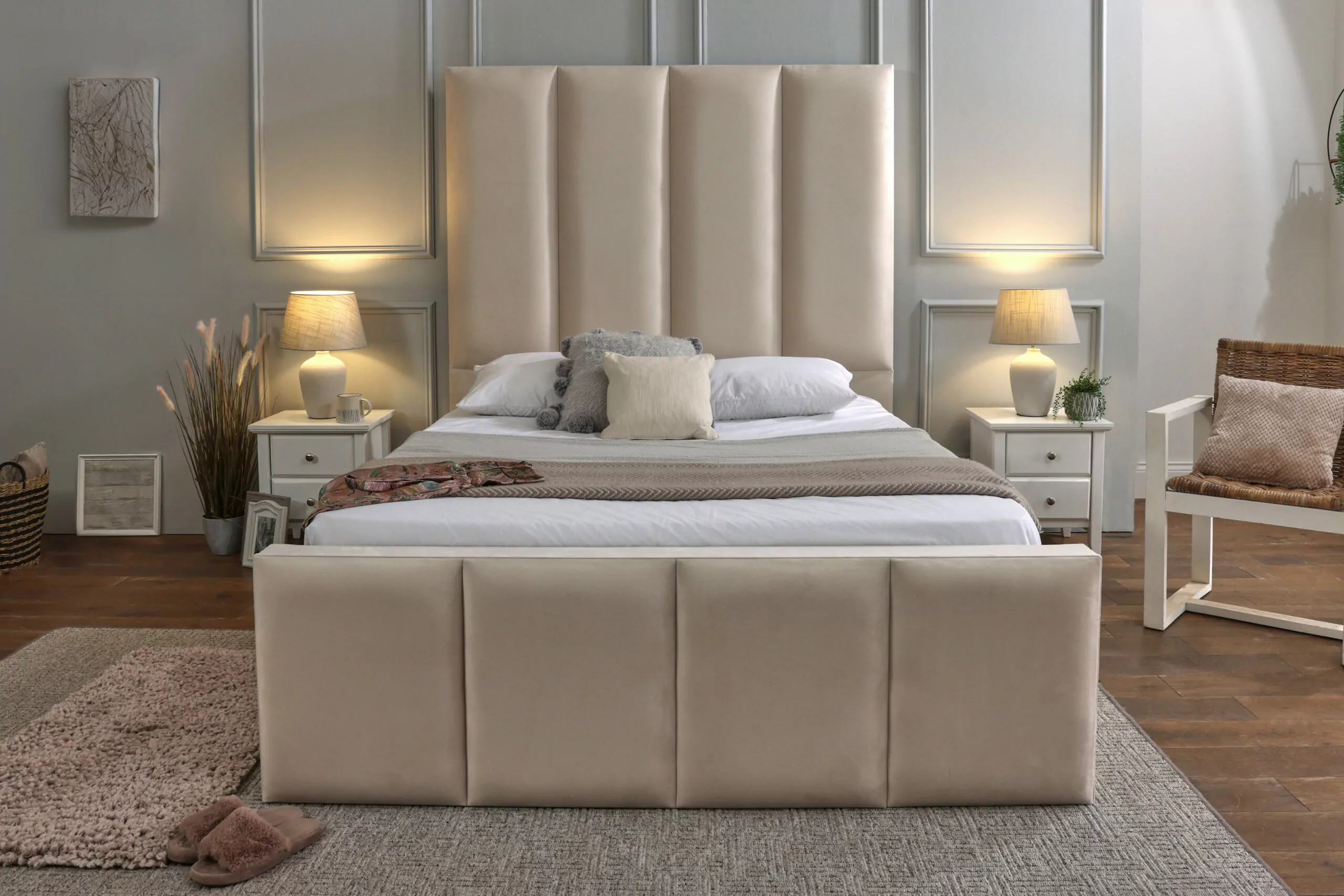 Olivia Custom Height Ottoman Storage Bed - Image 4
