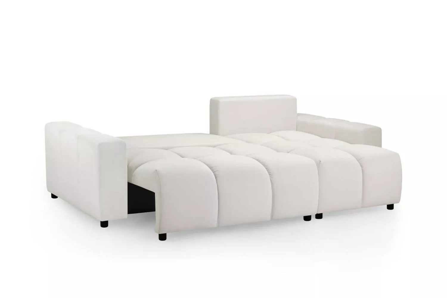Luki Beige Universal Corner Sofabed - Image 5