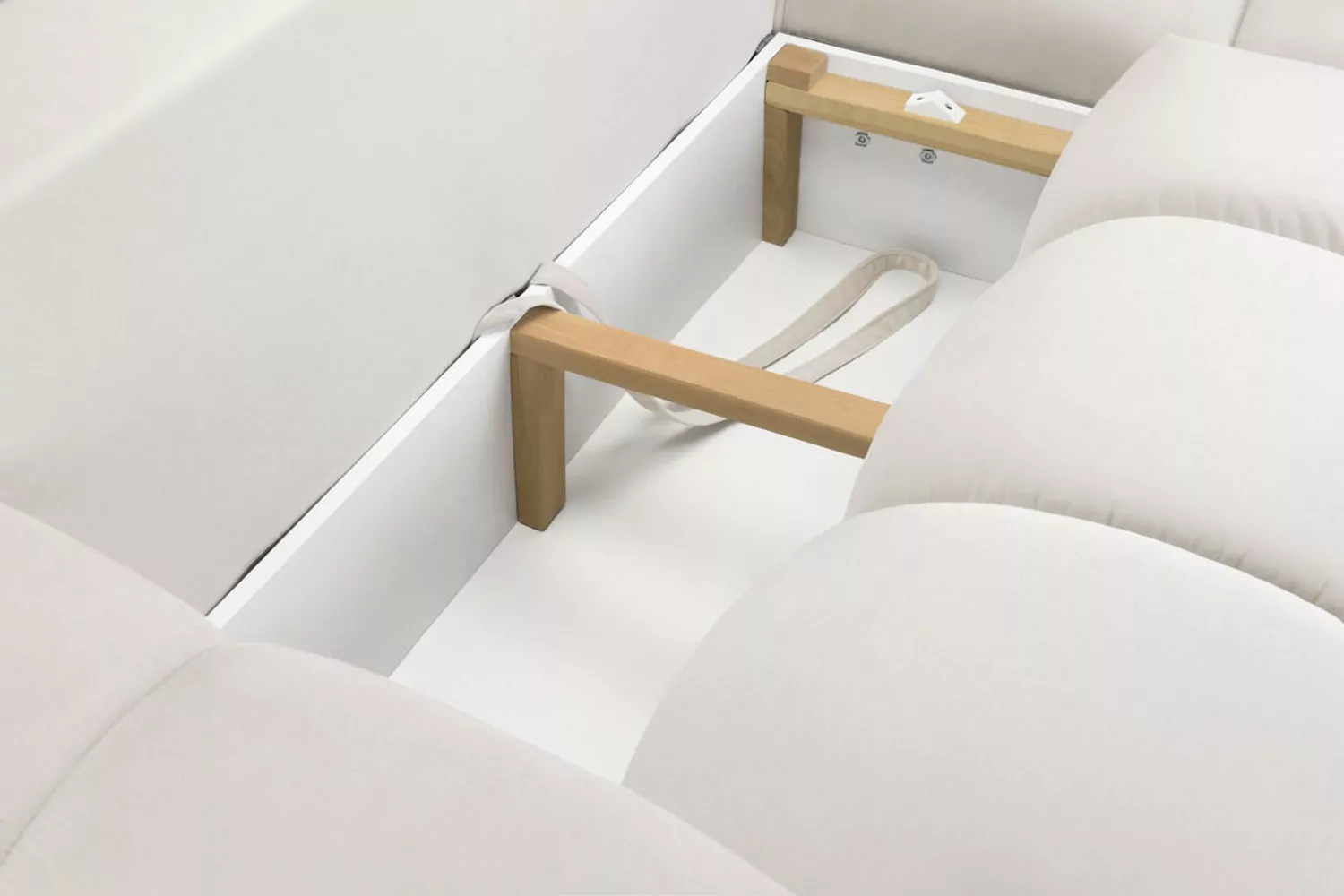 Luki Beige Universal Corner Sofabed - Image 7