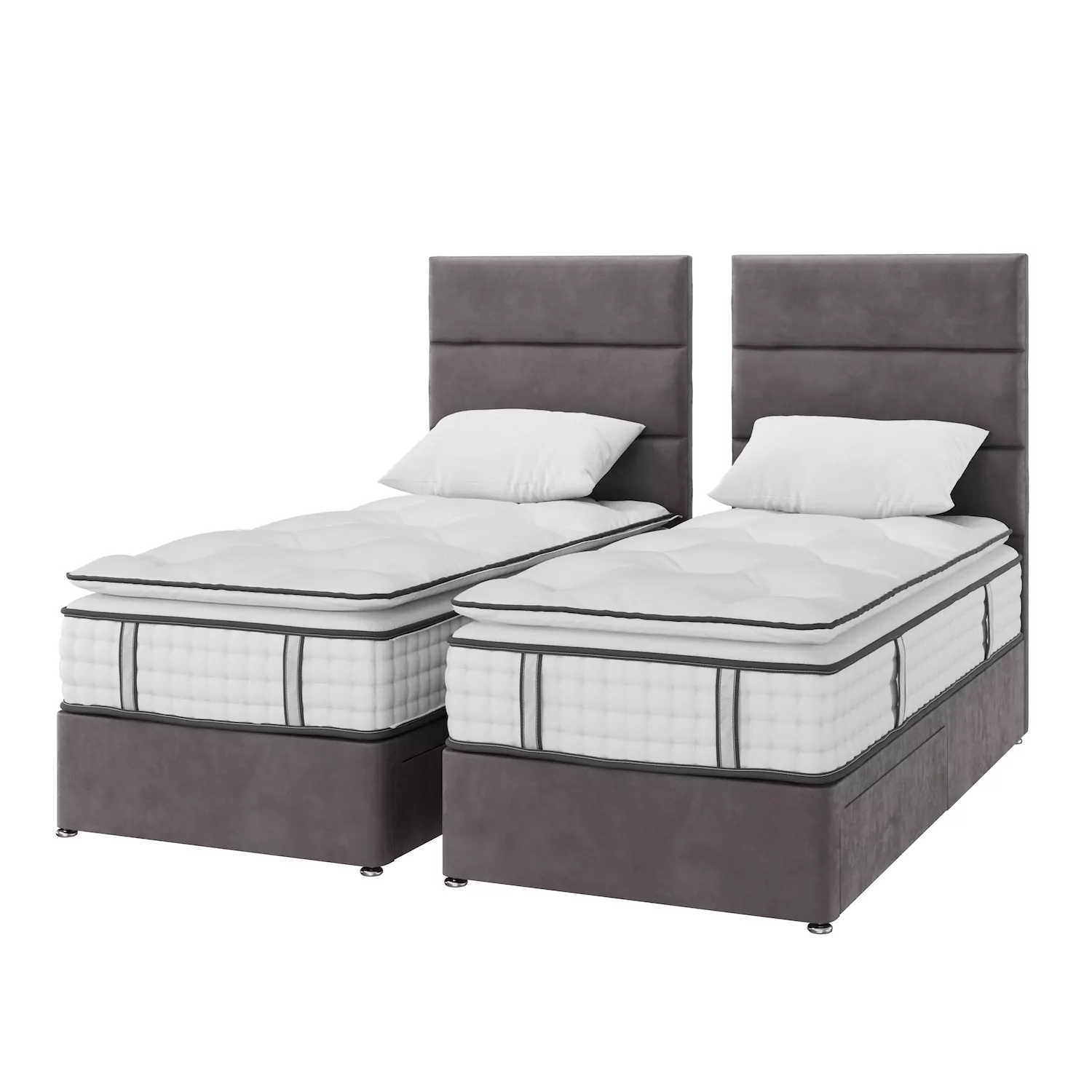 Zip and Link Sultan 3000 Pocket Pillowtop Divan Set - Image 2